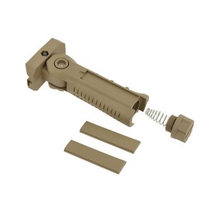 ACM Foldable grip with remote switch assembly - coyote
